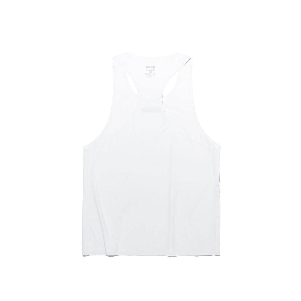 Air T-BACK Singlet White - Detail