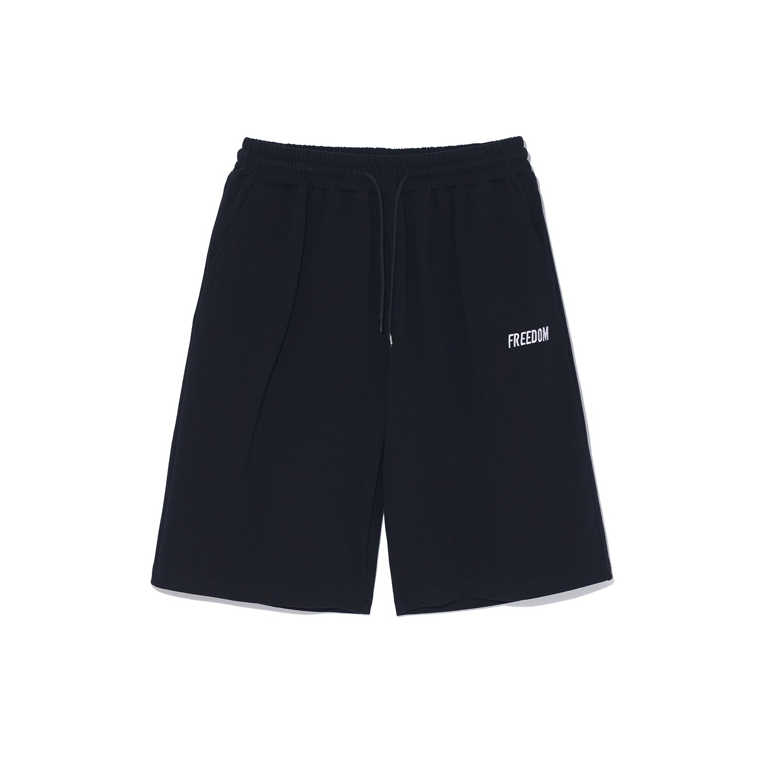 Basic Bermuda Cotton Shorts Black