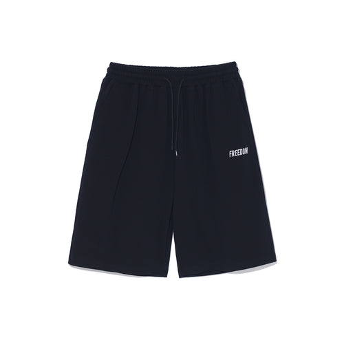 Basic Bermuda Cotton Shorts Black