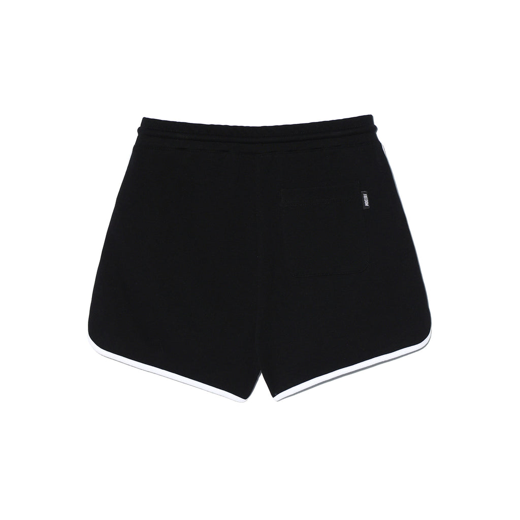 Womens Logo Easy Dolphin Shorts Black - Detail