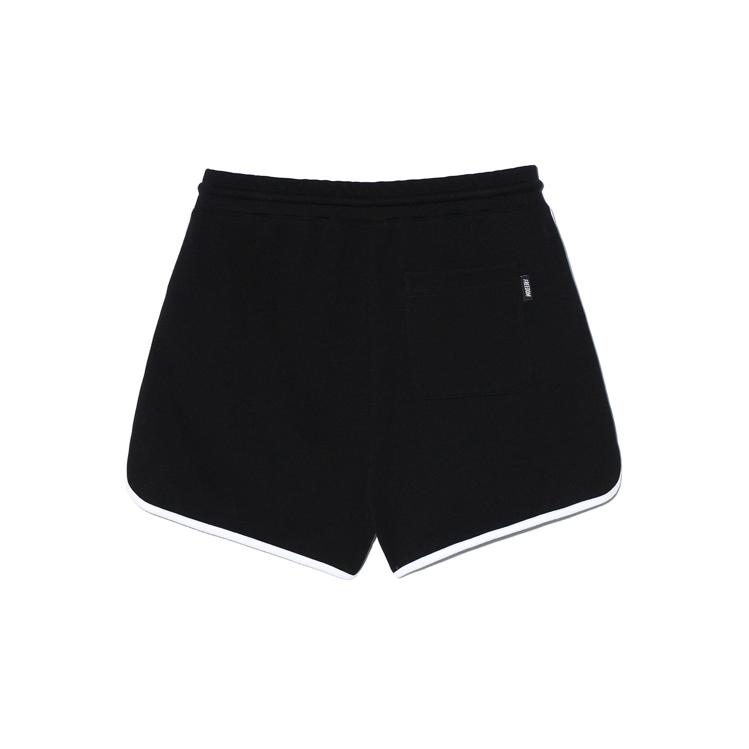 Womens Logo Easy Dolphin Shorts Black - Detail