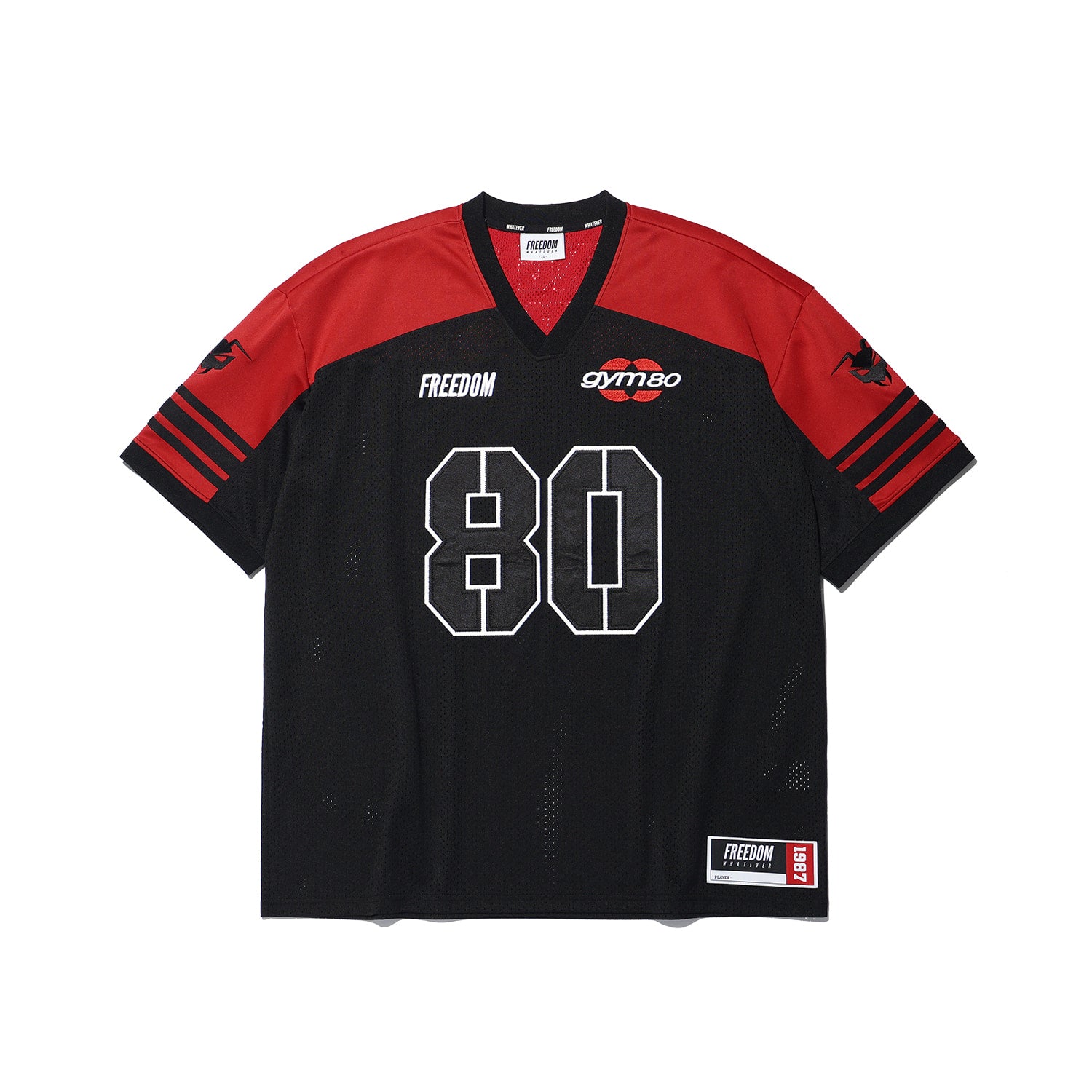 GYM80 Rugby Jersey Black