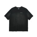 Small Logo Pigment Washed T-shirt Black
