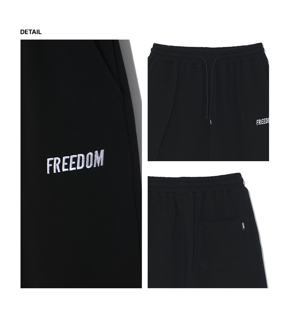 Basic Bermuda Cotton Shorts Black look 2