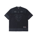 GYM80 Mesh Rugby Jersey Black
