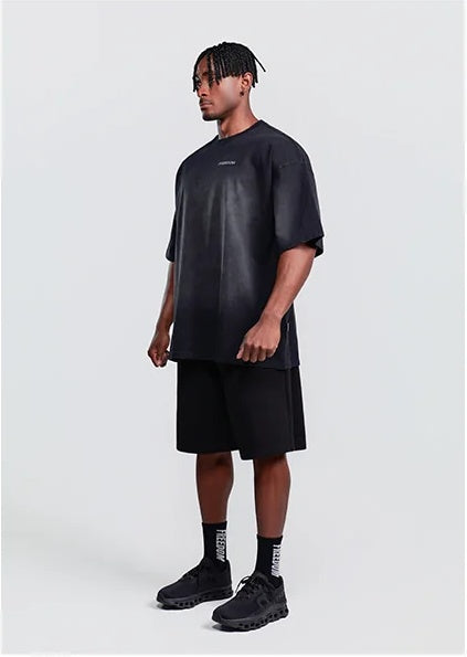 Basic Bermuda Cotton Shorts (Black) - ベーシックバミューダコットンショーツ