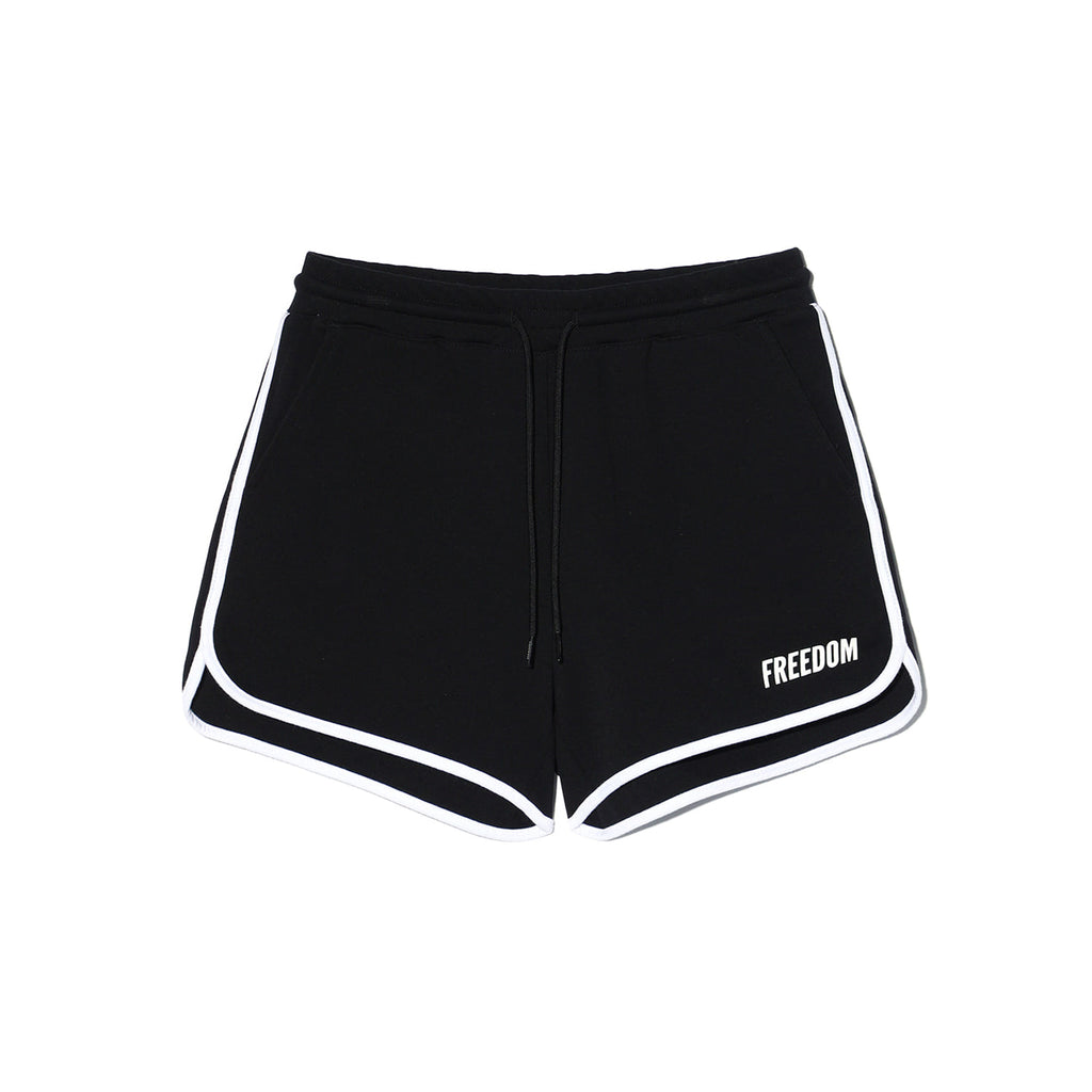 Womens Logo Easy Dolphin Shorts Black