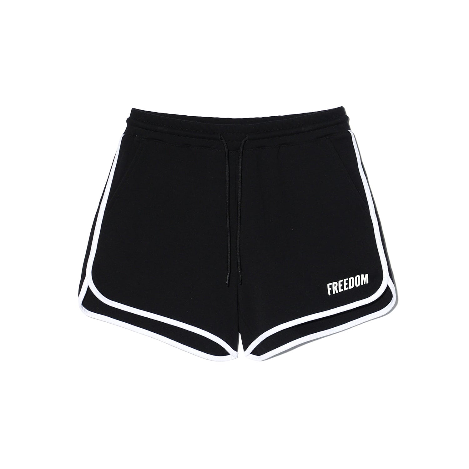 Womens Logo Easy Dolphin Shorts Black