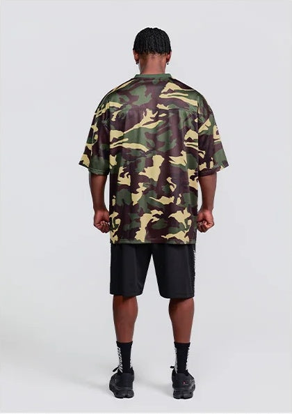 Entire Mesh Lettering Bermuda Shorts (Black) - エンタイアメッシュレタリングバミューダショーツ