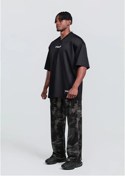 Entire Mesh Rugby Jersey (Black) - エンタイアメッシュラグビージャージ
