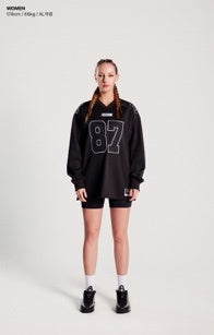 Long Sleeve Rugby Jersey (Black) - ロングスリーブラグビージャージ