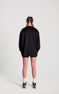 Long Sleeve Rugby Jersey (Black) - ロングスリーブラグビージャージ