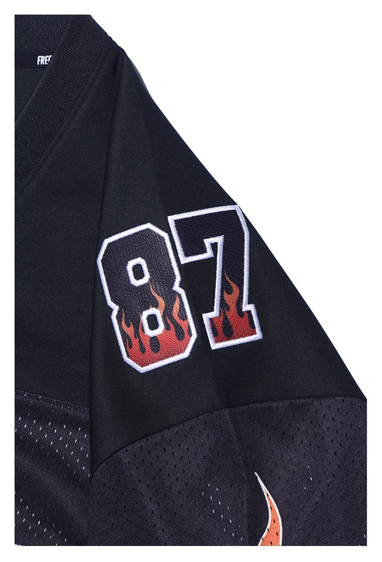Ignite Rugby Jersey (Black/Red) - イグナイトラグビージャージ