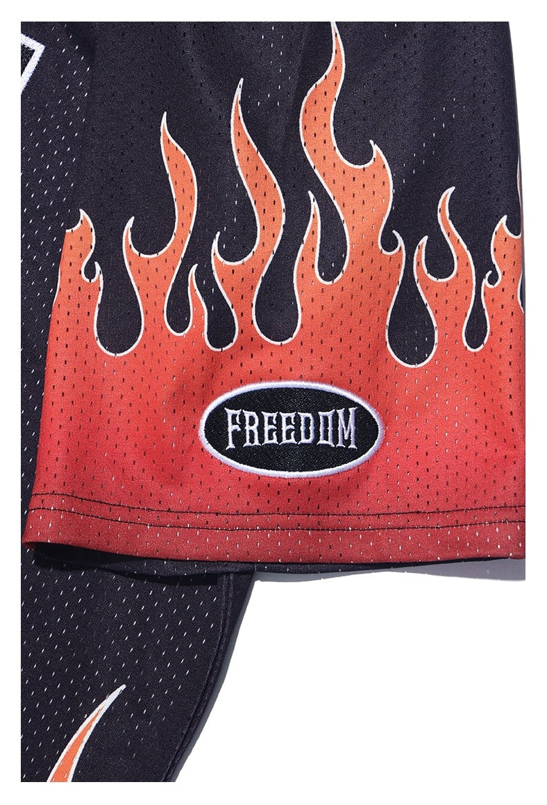 Ignite Rugby Jersey (Black/Red) - イグナイトラグビージャージ
