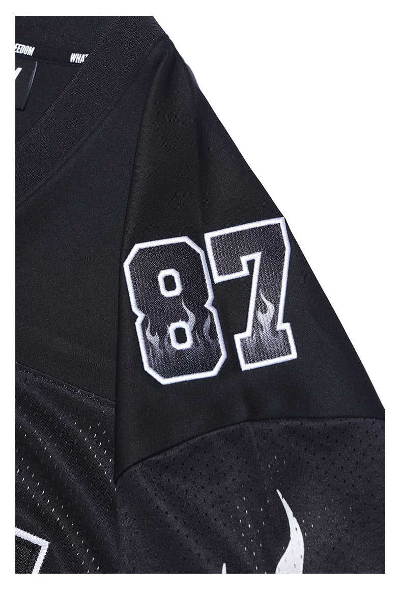 Ignite Rugby Jersey (Black/White) - イグナイトラグビージャージ