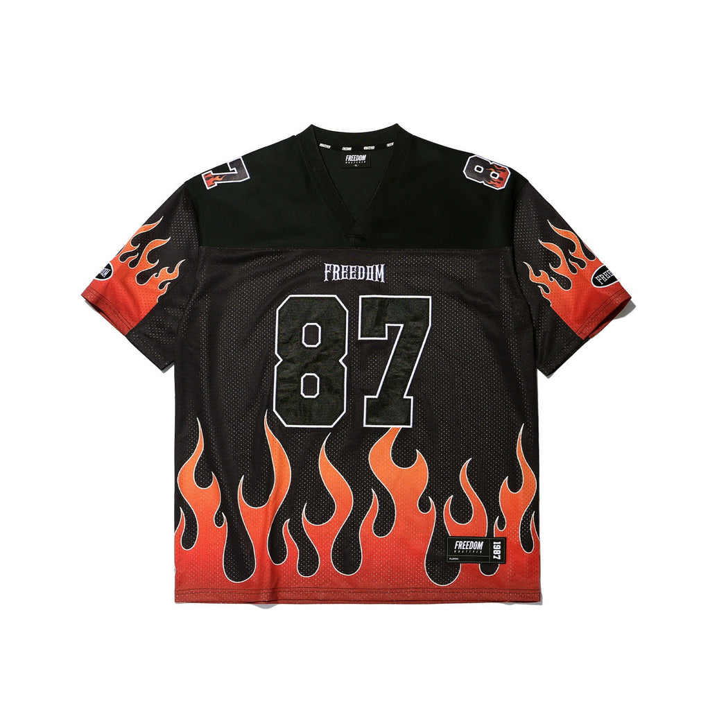 Ignite Rugby Jersey (Black/Red) - イグナイトラグビージャージ