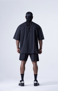 Essential Overfit T-shirt (Black) - エッセンシャルオーバーフィットTシャツ