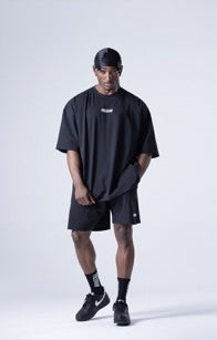 Essential Overfit T-shirt (Black) - エッセンシャルオーバーフィットTシャツ