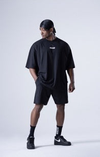 Essential Overfit T-shirt (Black) - エッセンシャルオーバーフィットTシャツ